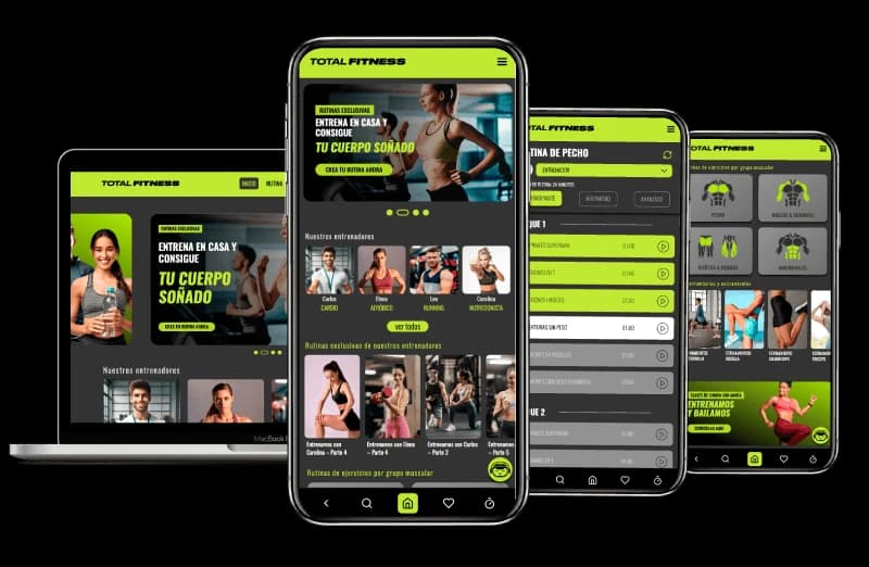 Mockup Total Fitness